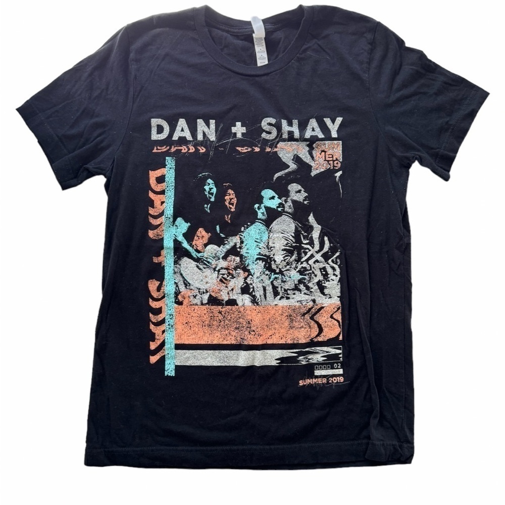 Dan and Shay 2019 Band Concert Tour Shirt Adult Medium Country Music